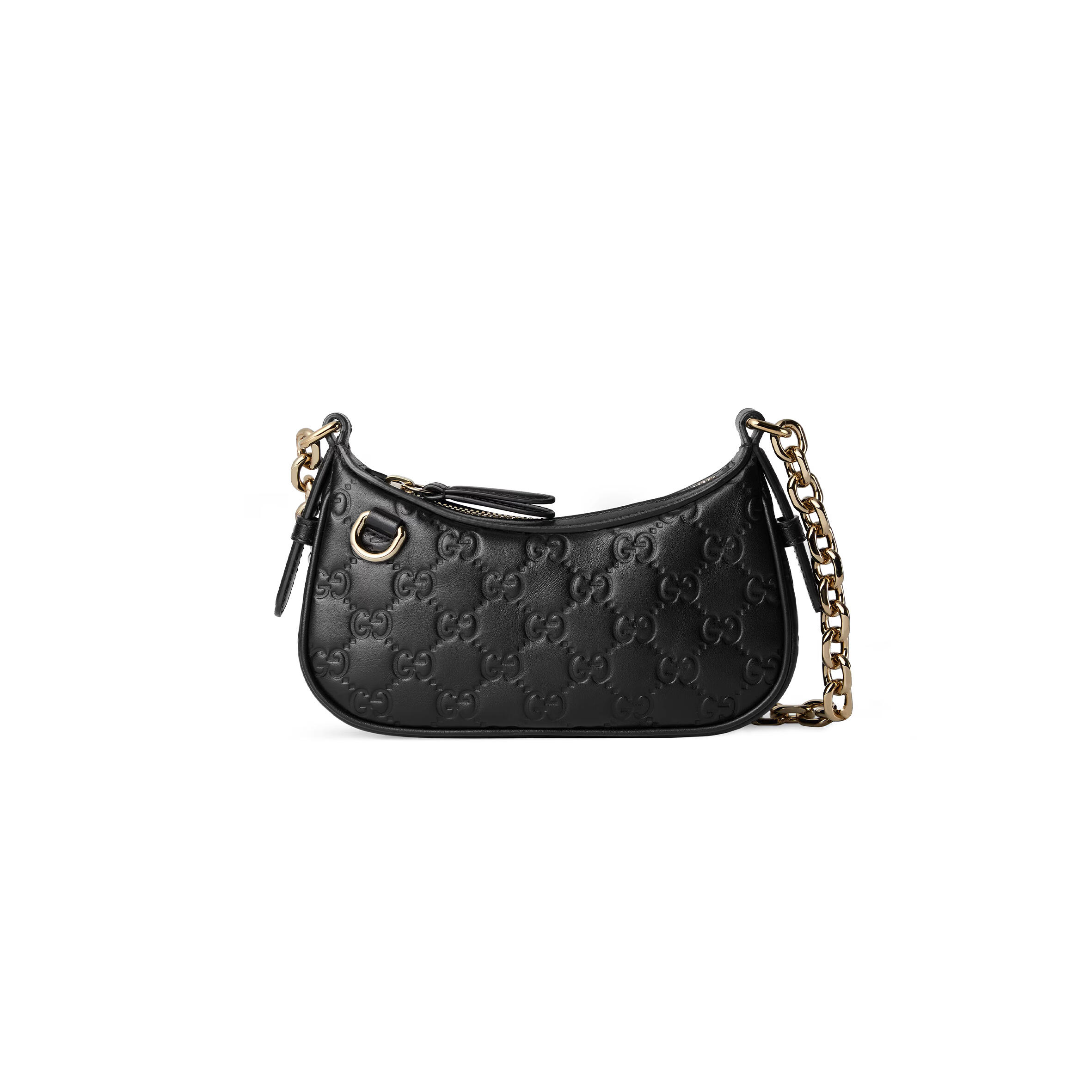 GUCCI GG EMBLEM MINI SHOULDER BAG 847091 (19*12*4cm)